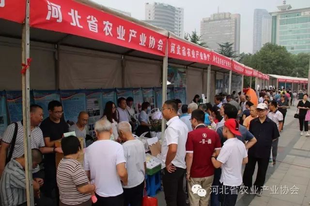省農業(yè)產業(yè)協會組織會員參加 “2016年全國科普日河北省主場活動”，受到歡迎