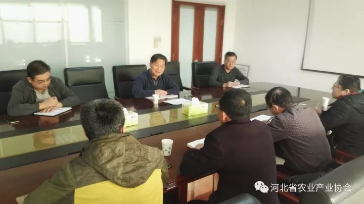 孫悅明會長一行拜訪王海波副院長，商討協(xié)會專家團(tuán)換屆事宜
